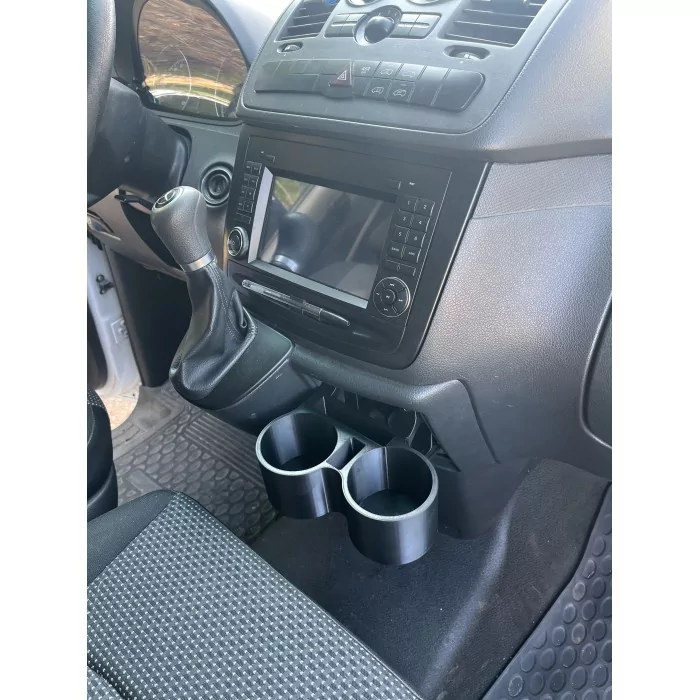 Double porte-gobelet pour Mercedes Vito W639