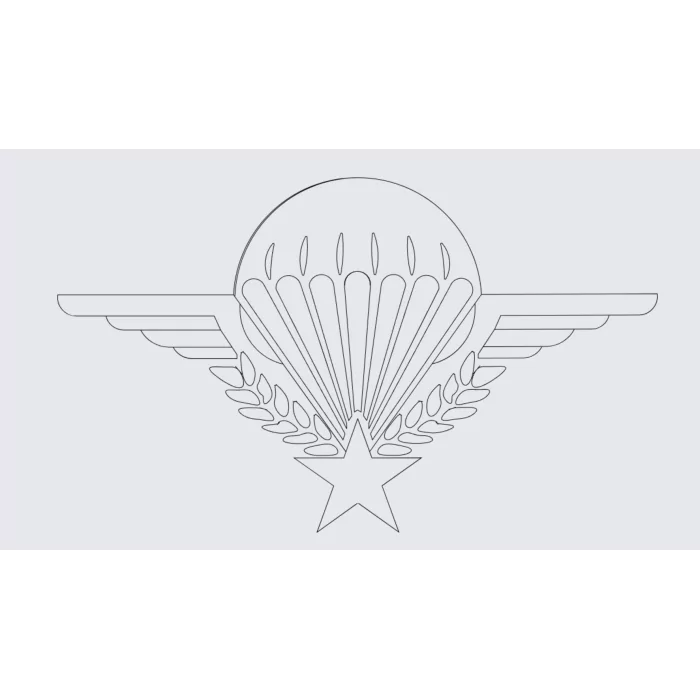 Troupes aéroportées DXF
