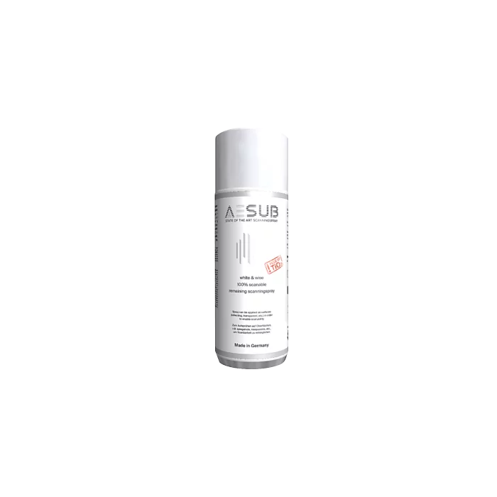 Spray Matifiant Permanent Scan 3D AESUB Blanc 400mL