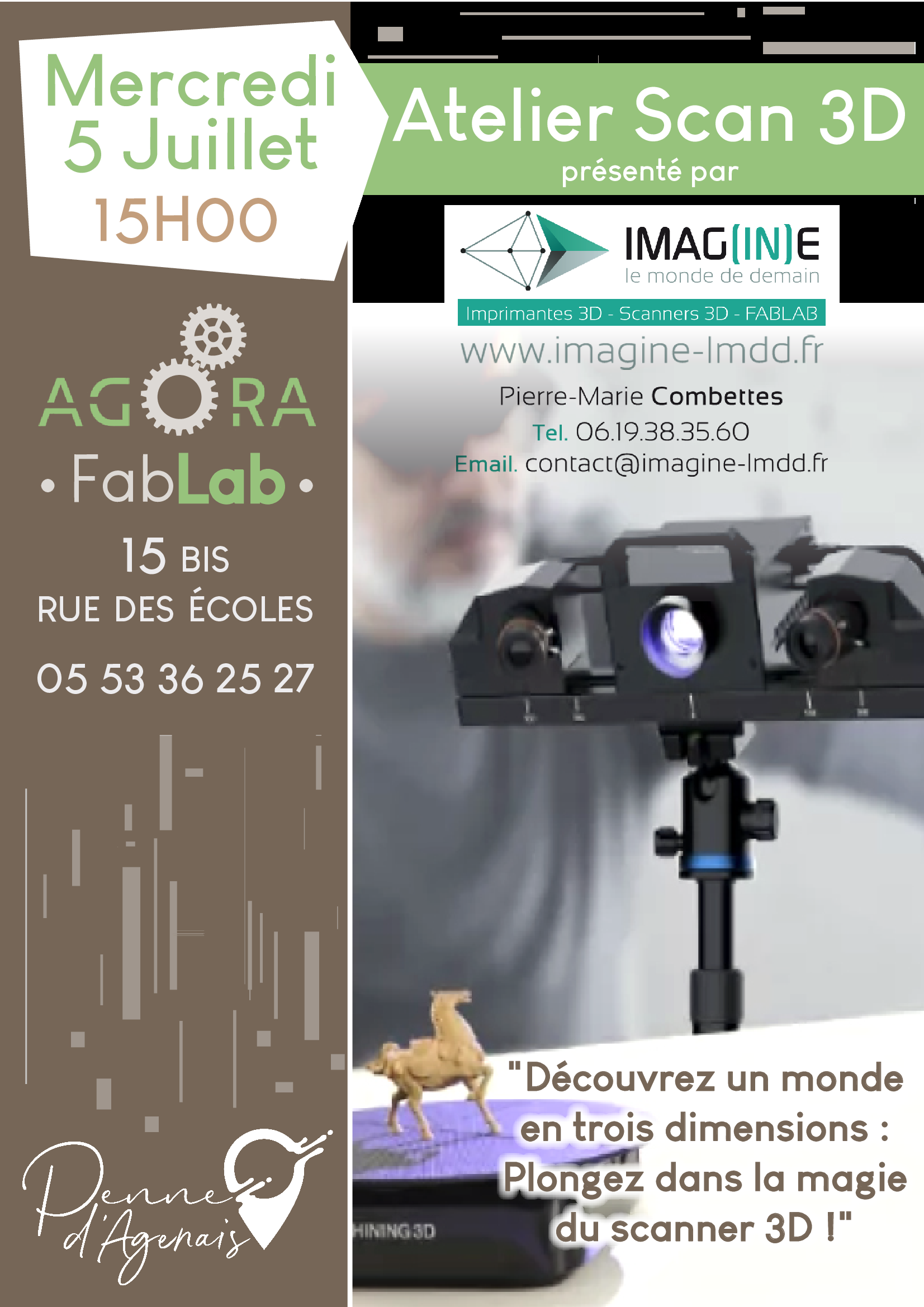 Atelier Scan 3D 